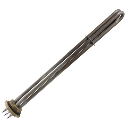 Блок ТЭН 3,0 кВт для масла (500 мм) фланец G2" (3*тэн 100 А 13/1,0 Z) 220 В