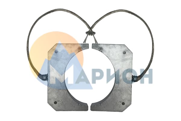 Плоский литой нагреватель 240.147, 0.7 кВт, 380 В для кабельного завода Плоский литой нагреватель 240.147, 0.7 кВт, 380 В для кабельного завода