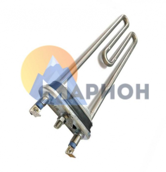 B265961 ТЭН 2000W (прям. с отв. L=225, R12+, M140) с термопредохранителем